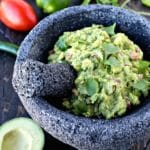 Super Bowl Snacks- Game Day Guacamole | @foodiephysician