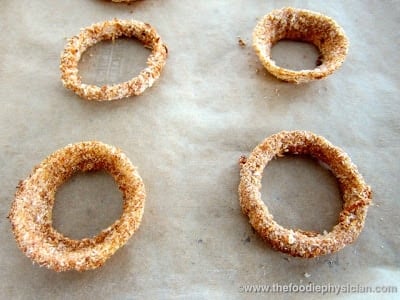 Crispy Oven Baked Onion Rings