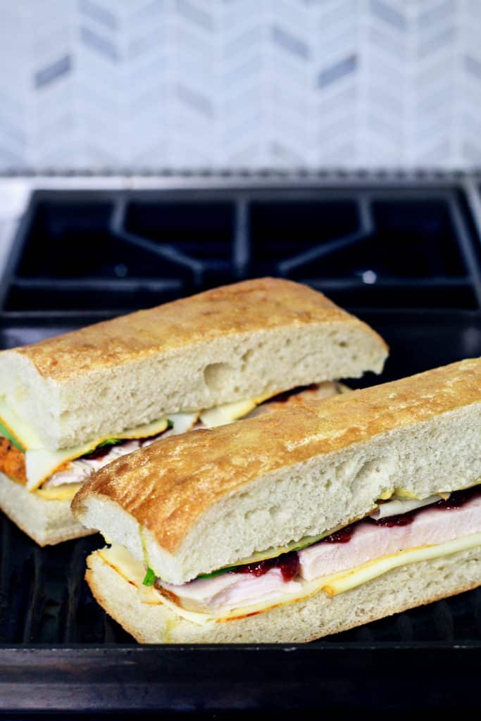 Turkey and Cranberry Panini