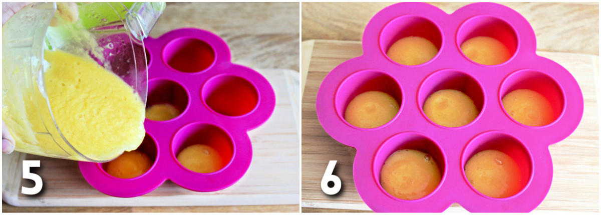 Steps for making homemade baby food