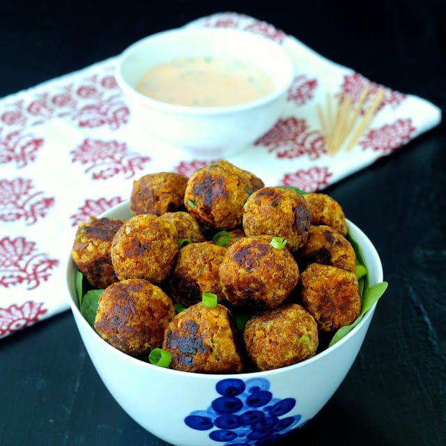 Spicy Thai Chili Tuna Meatballs | The Foodie Physician #tunameatballs #tunastrong #bumblebeetuna