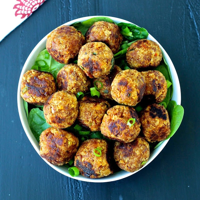 Spicy Thai Chili Tuna Meatballs | The Foodie Physician #tunameatballs #tunastrong #bumblebeetuna