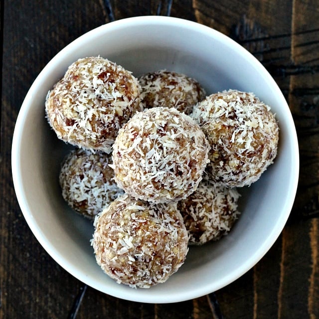 Coconut Cashew Bliss Balls