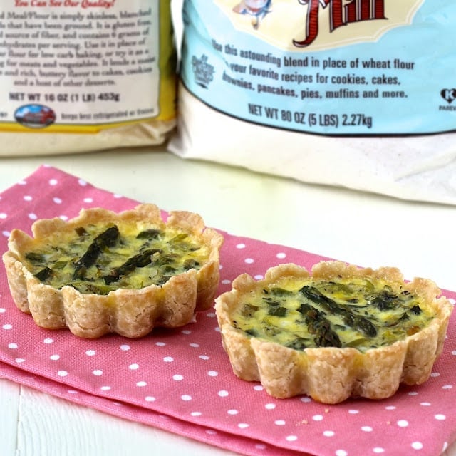 Mini Spring Vegetable Quiches | The Foodie Physician #BRMEaster #quiche #glutenfree #thefoodiephysician #clevergirls