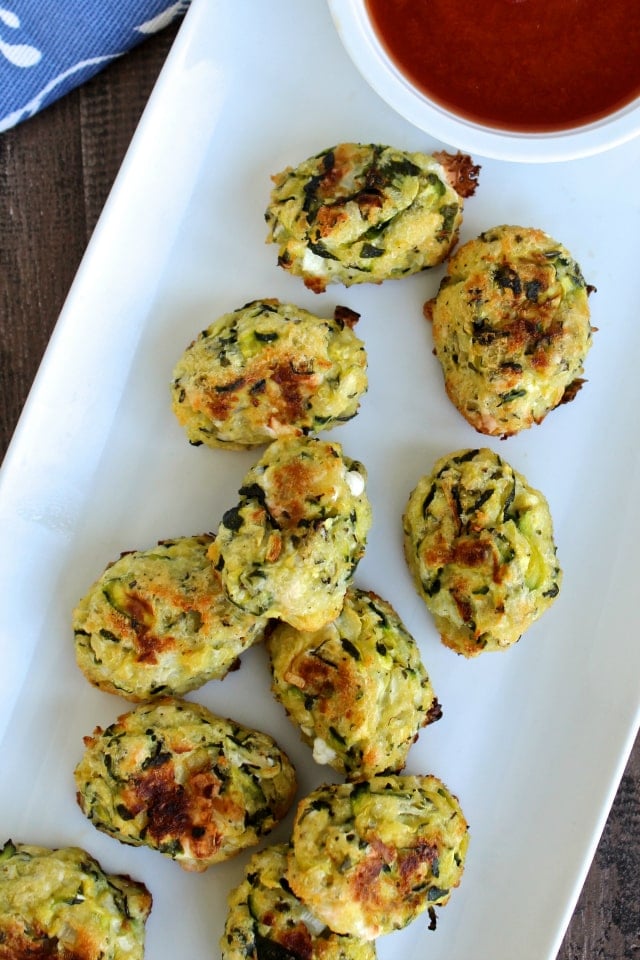 Zucchini Tots | The Foodie Physician #zucchini #healthylunch #thereciperedux #thefoodiephysician
