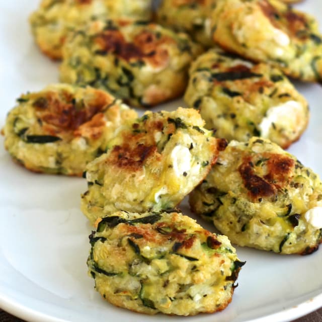 Zucchini Tots | The Foodie Physician #zucchini #healthylunch #thereciperedux #thefoodiephysician