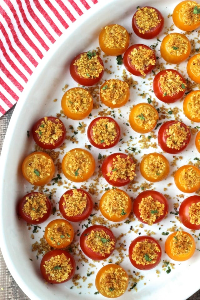 Crispy Tomato Poppers | The Foodie Physician #thefoodiephysician #curriedchickentenders #tomatopoppers #DareToEntertain