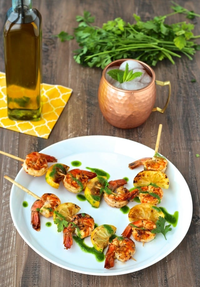 #thefoodiephysician #shrimpskewers #oliveoilsfromSpain