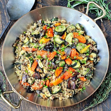 Quinoa with Roasted Vegetables