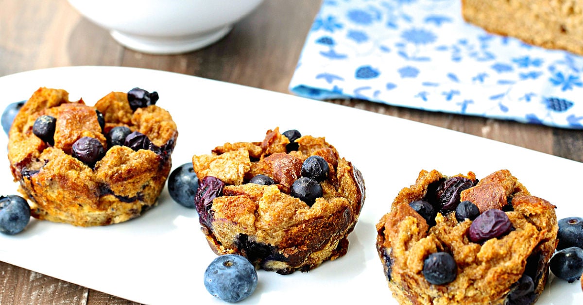 Blueberry French Toast Muffins