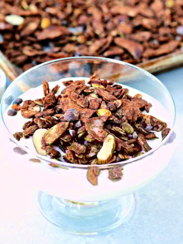 Chocolate Coconut Almond Granola