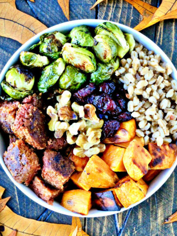 Beyond Meat Holiday Farro Bowls