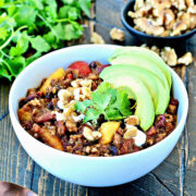 Pumpkin Walnut Chili