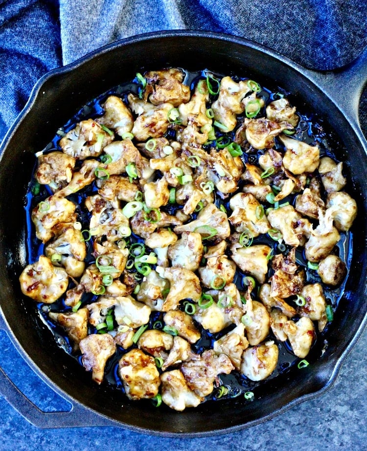 Asian Crispy Cauliflower Tacos