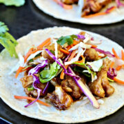 Asian Crispy Cauliflower Tacos