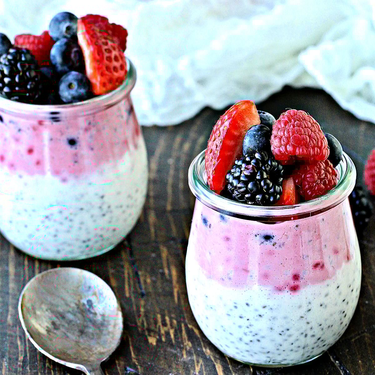 Mixed Berry Chia Pudding