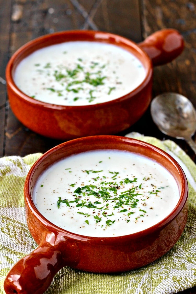 Creamy Cauliflower Comfort Soup