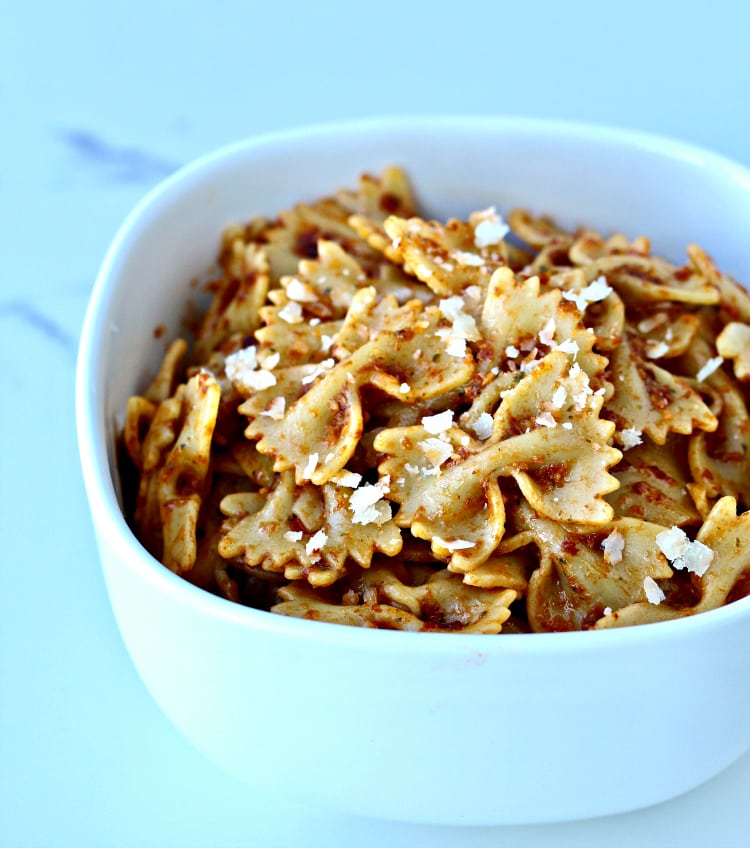 Pasta with Sundried Tomato Pesto