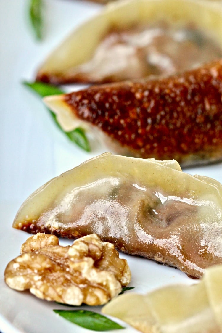 Vegetable Walnut Potstickers