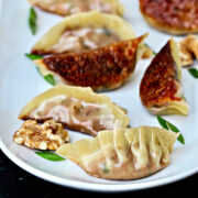 Vegetable Walnut Potstickers