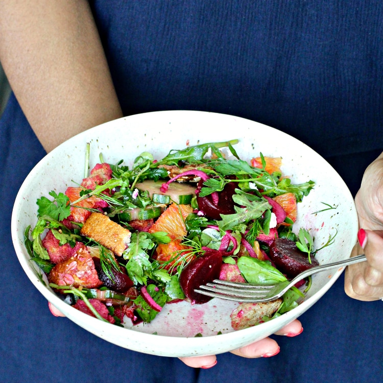 Beet Panzanella
