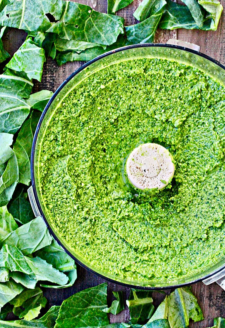 Collard Greens Pesto