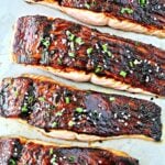 Miso Maple Glazed Salmon