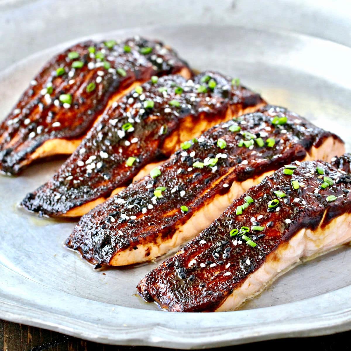 Miso Maple Glazed Salmon
