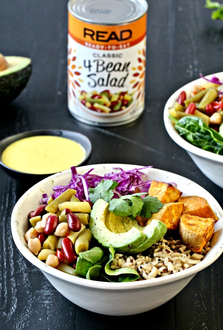 Buddha Bowl with Turmeric Tahini Sauce