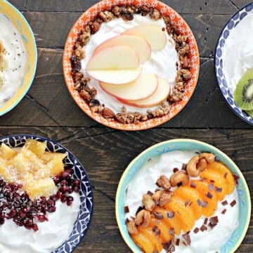Healthy Greek Yogurt Bowls