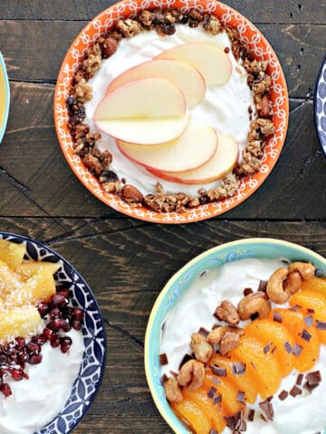 Healthy Greek Yogurt Bowls