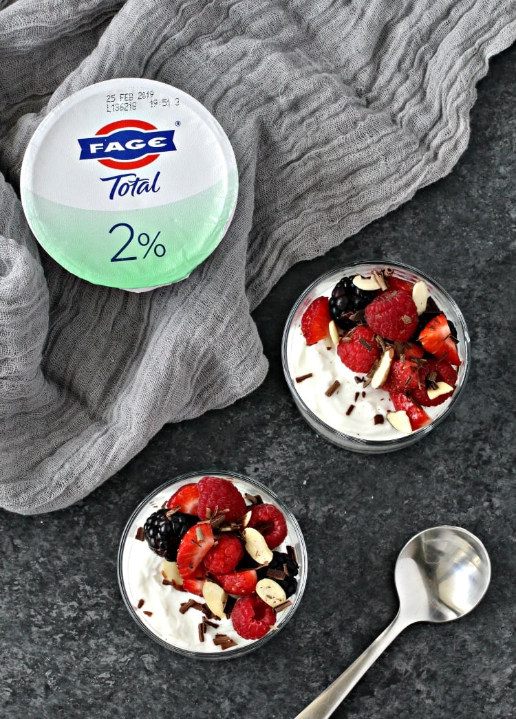 Greek Yogurt Berry Parfaits