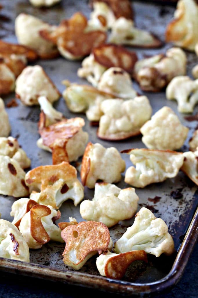 Crispy Baked Sweet & Sour Cauliflower