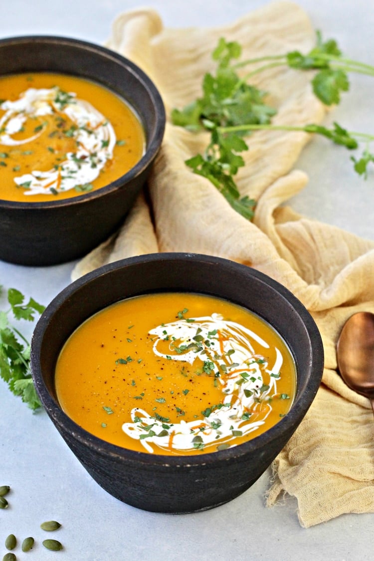 Orange-Scented Butternut Squash Soup