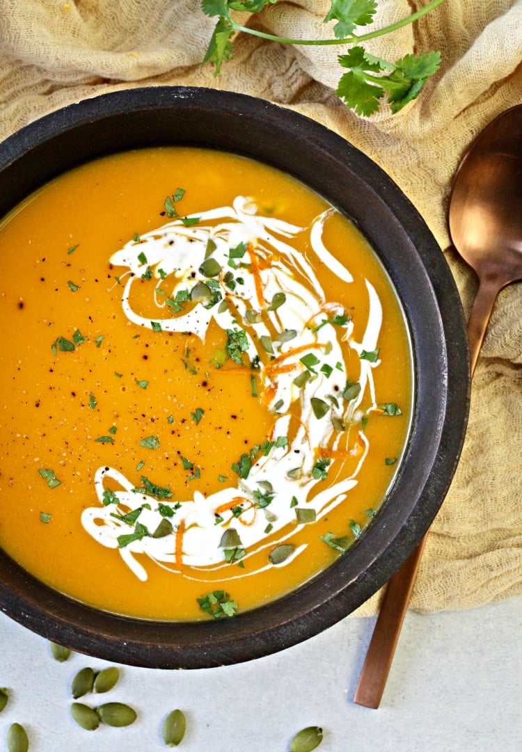 Orange-Scented Butternut Squash Soup
