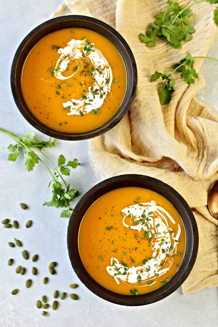Orange-Scented Butternut Squash Soup