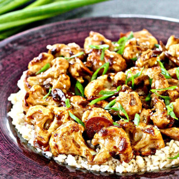 Crispy Baked Sweet and Sour Cauliflower