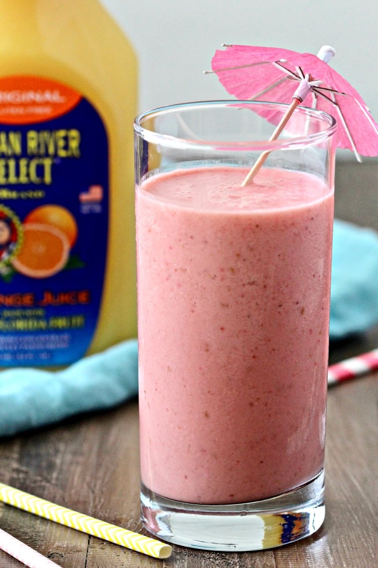 Immunity-Boosting Orange Berry Smoothie