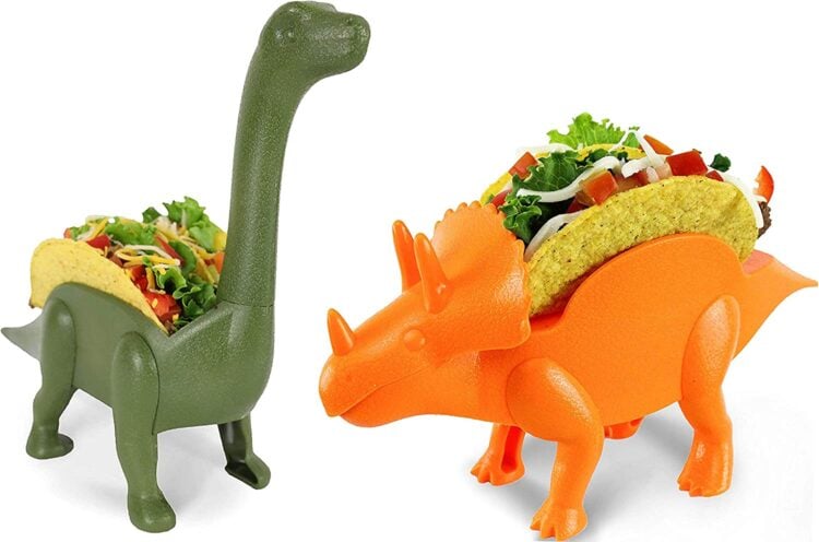dinosaur taco holders