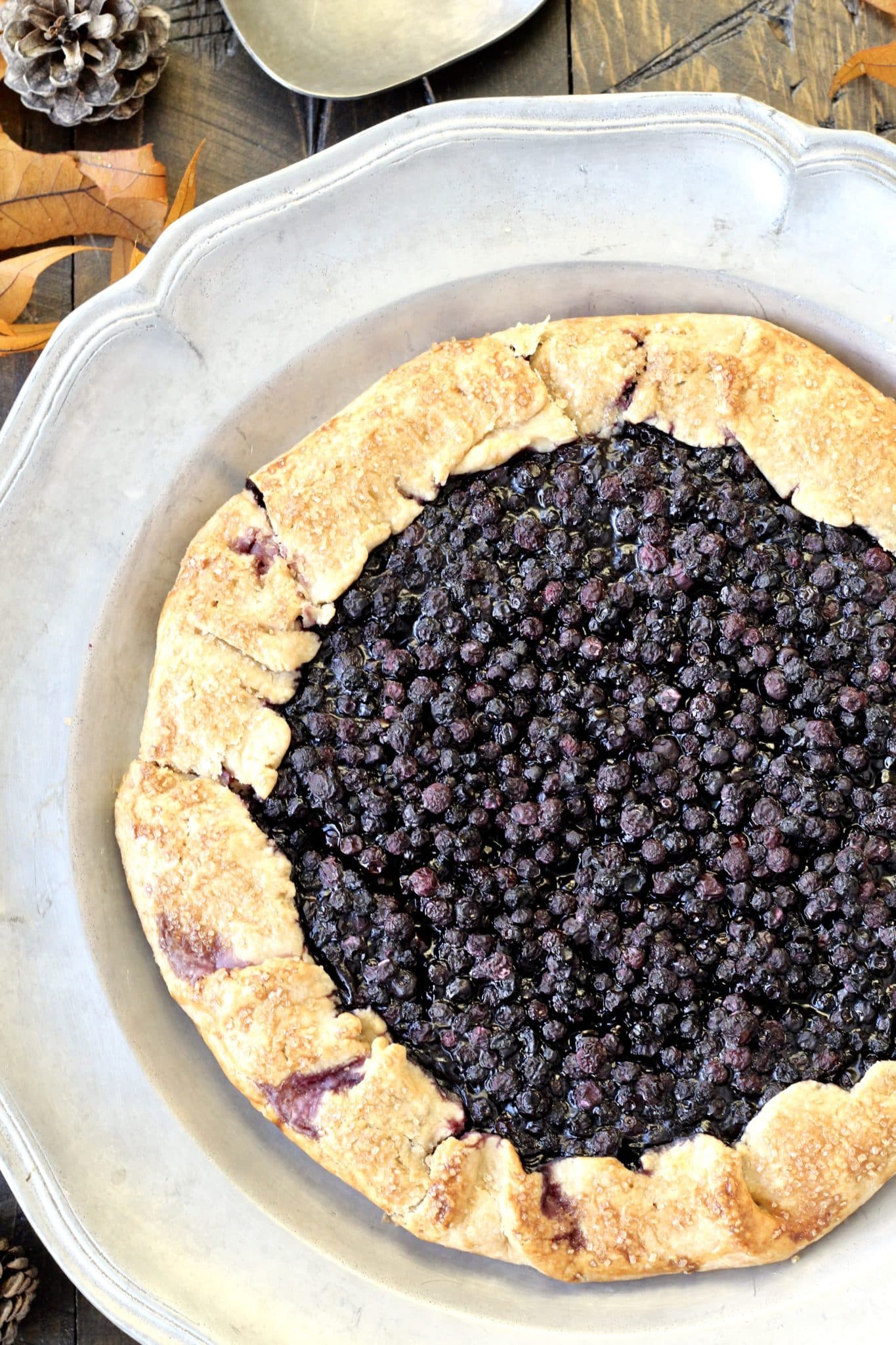 Wild Blueberry Galette