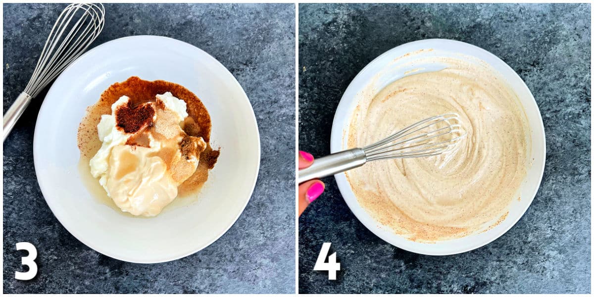 Steps for making Southwest Chicken Salad dressing