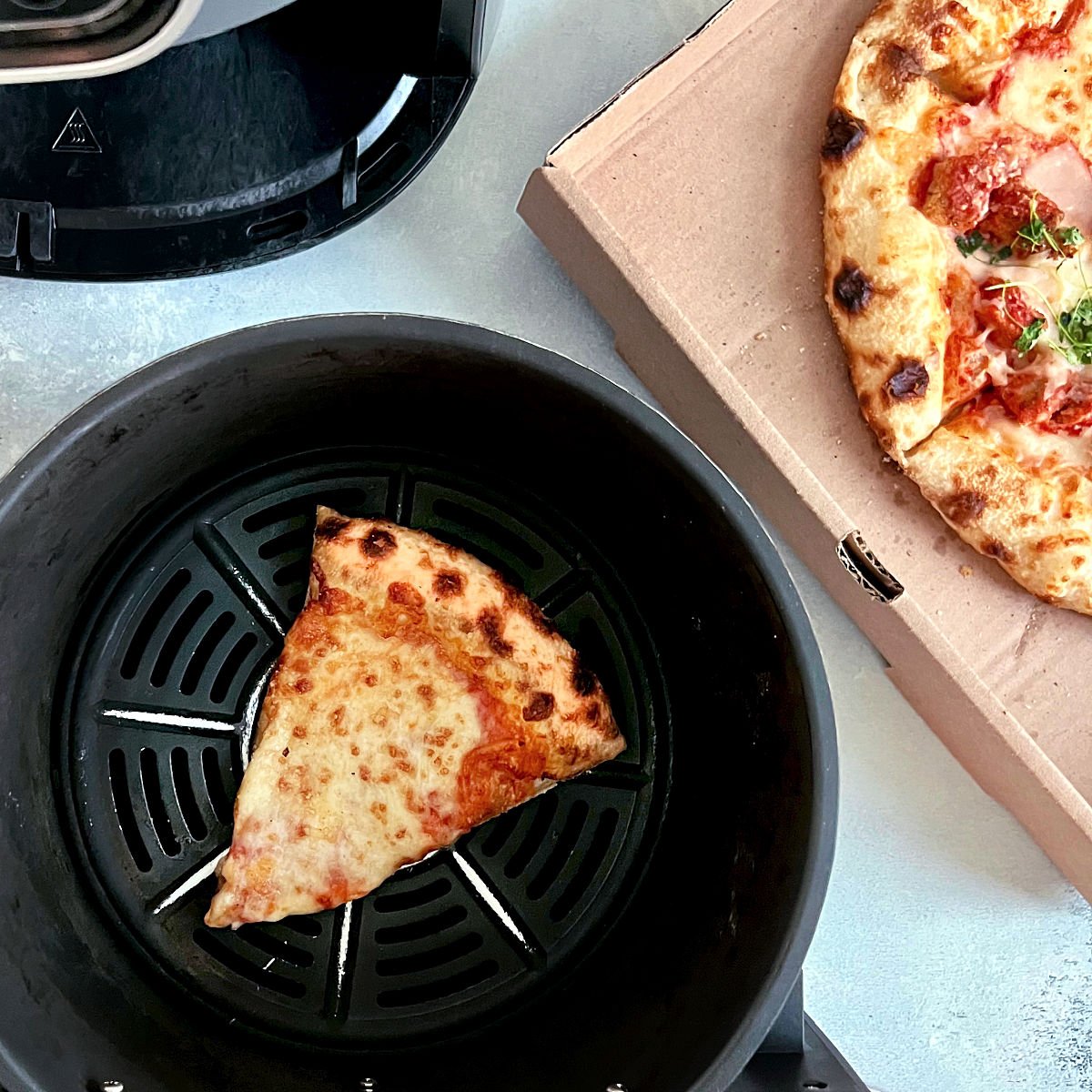 How to reheat pizza in the air fryer