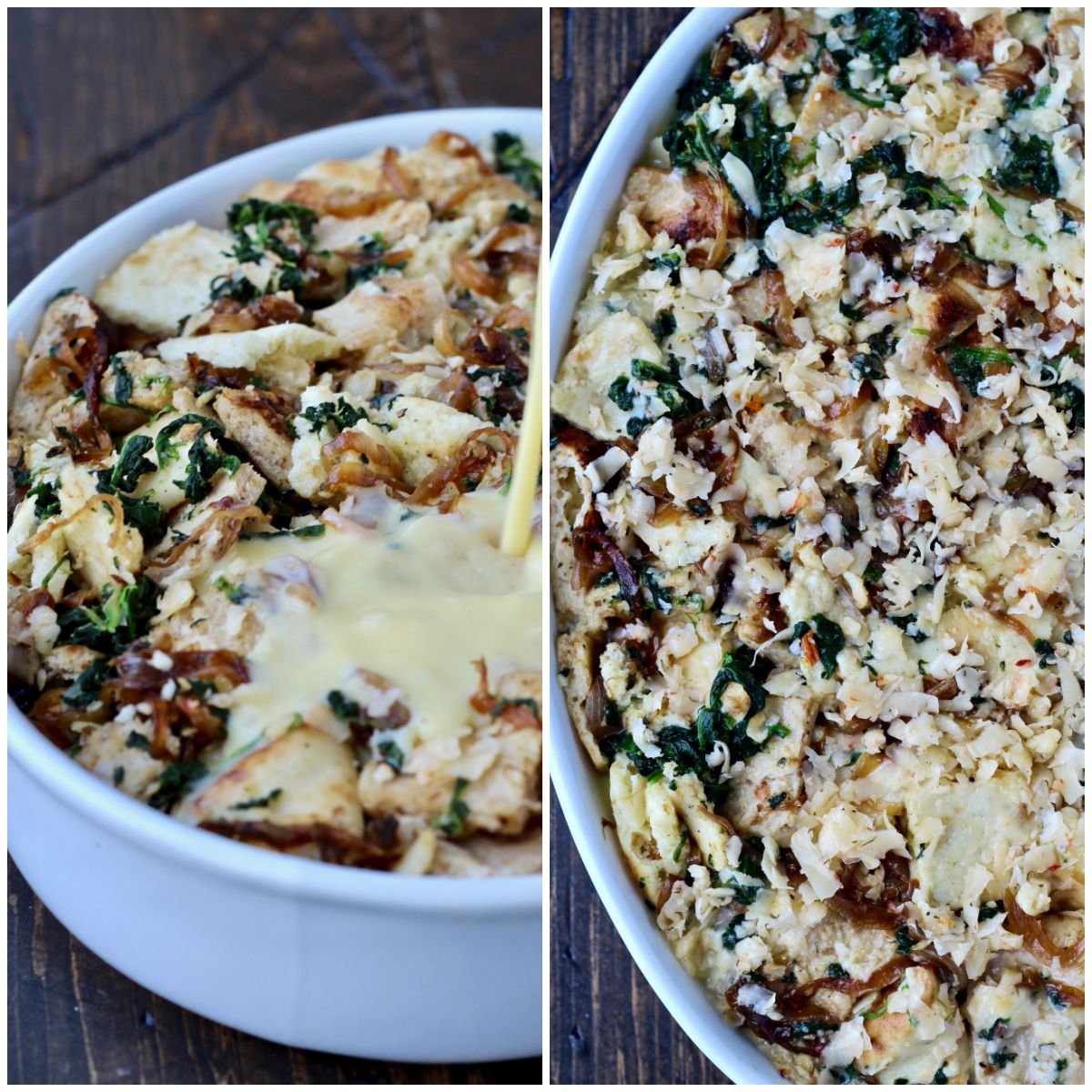 Steps for making a strata